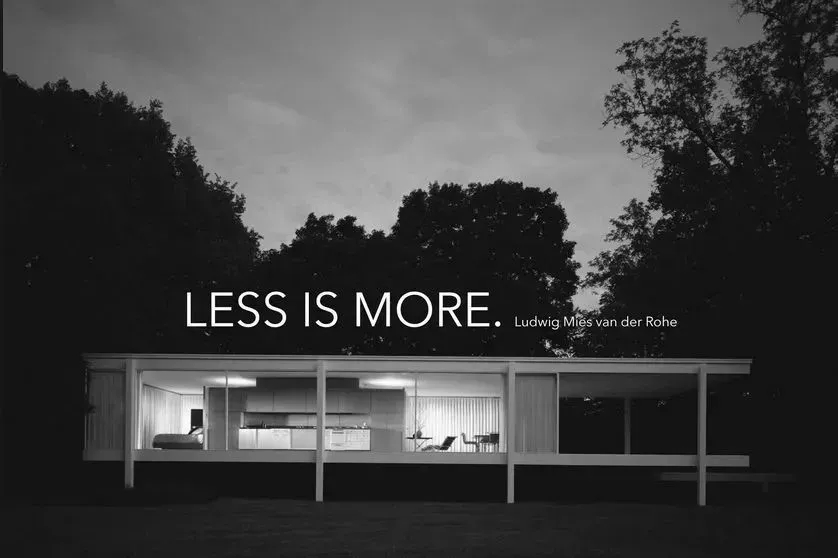 “Less is more” 網(wǎng)頁設(shè)計中的極簡風(fēng)格設(shè)計法你知道嗎？